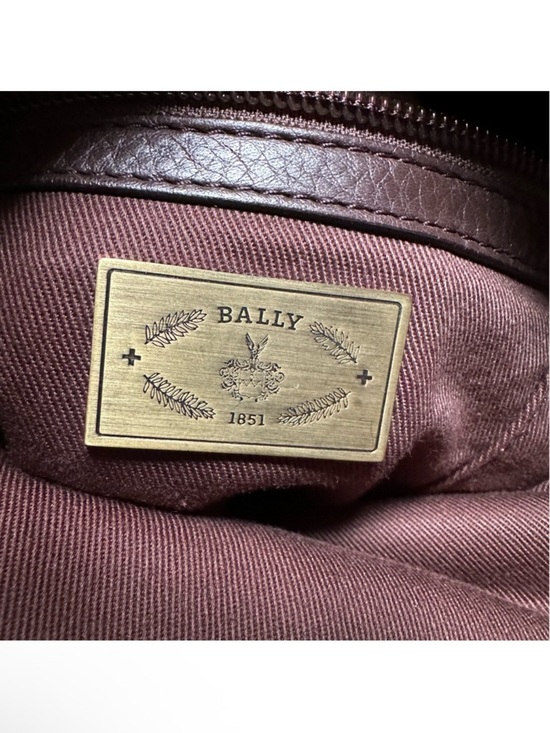 Bally Talinda Zipper Top Tote with Calfskin  Leather - Picture 9 of 12